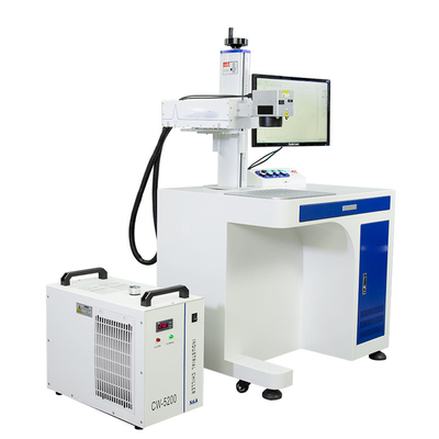3w 5w 10w UV Laser Marking Machine For Non Metal / Metal