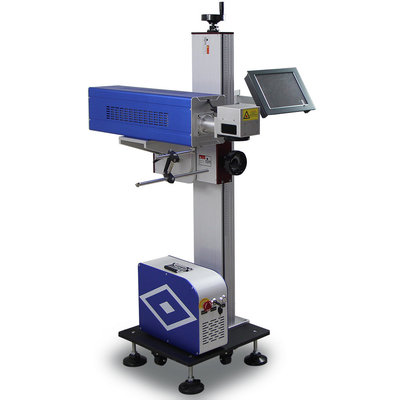 20w 30w Flying CO2 Laser Marking Machine With Conveyor