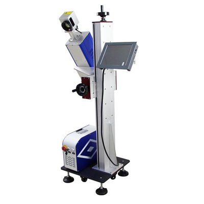 20w 30w Flying CO2 Laser Marking Machine With Conveyor